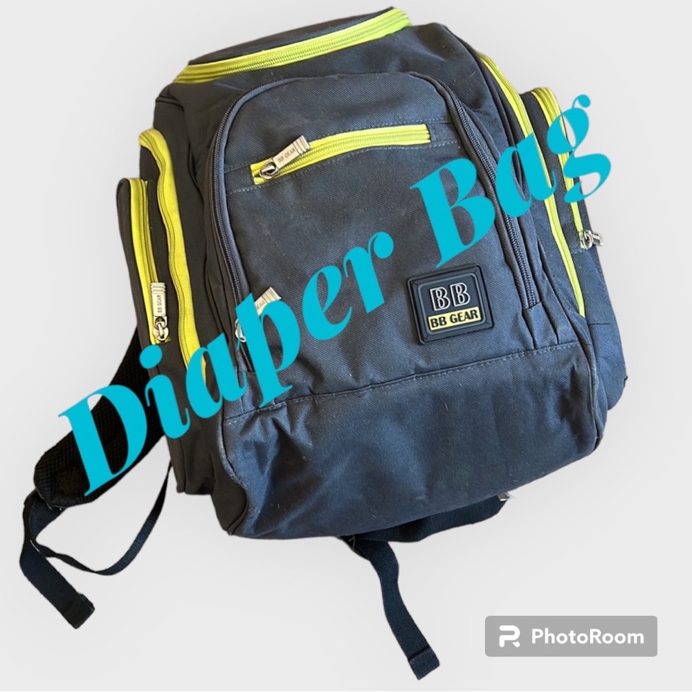 📌 4/$20 - Baby Bag - Diaper Backpack - Travel Baby Bag - Nappy Bag
